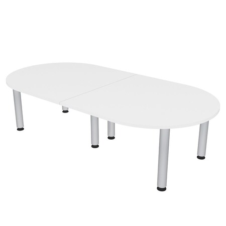 Skutchi Designs 45 in W, 96 in L, 29 in H, Engineered Wood Top, White HAR-RAC-46X93-PT-09